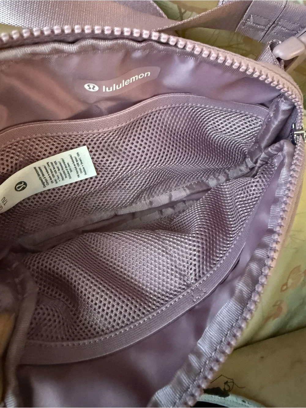 lululemon athletica Dusty Pink Crossbody Sling Bag